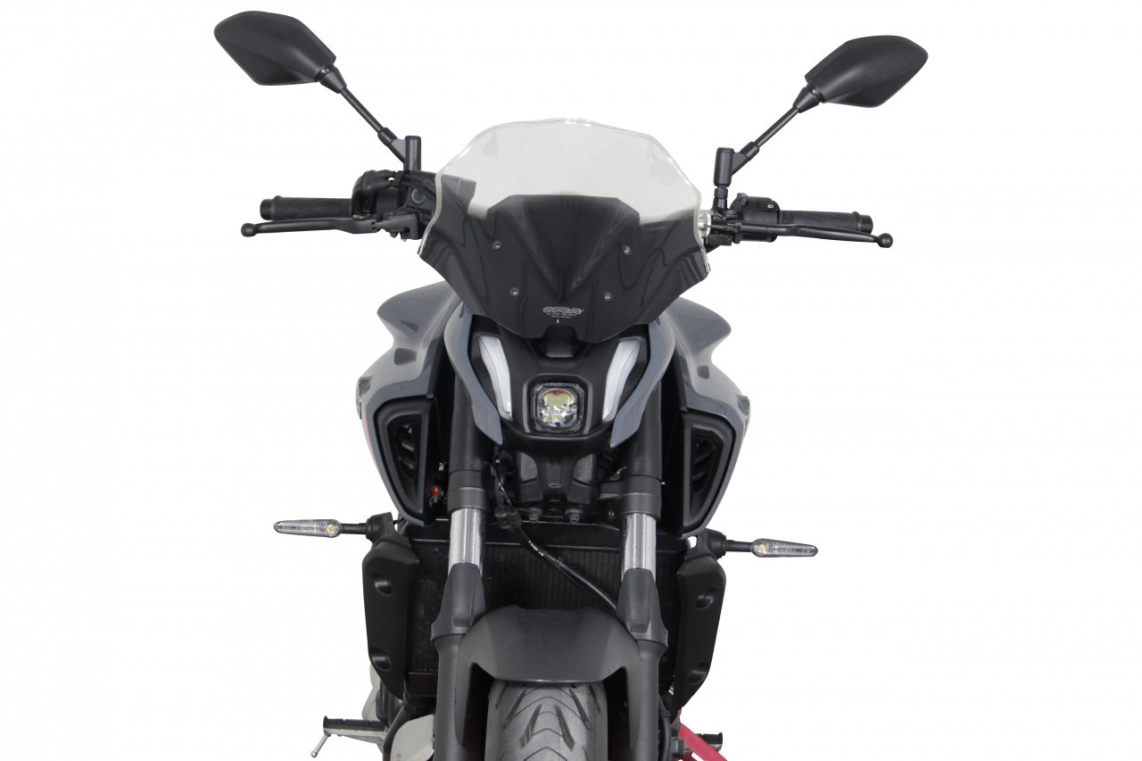 Szyba motocyklowa MRA YAMAHA MT-07 2021-, forma NRN, czarna