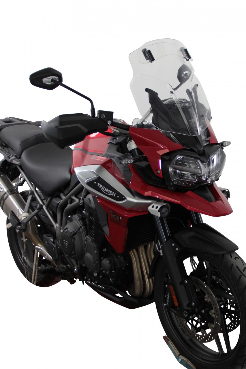 Szyba motocyklowa MRA TRIUMPH TIGER 1200 /XC /XR V201 , V301 2016-2021, forma VTM, bezbarwna