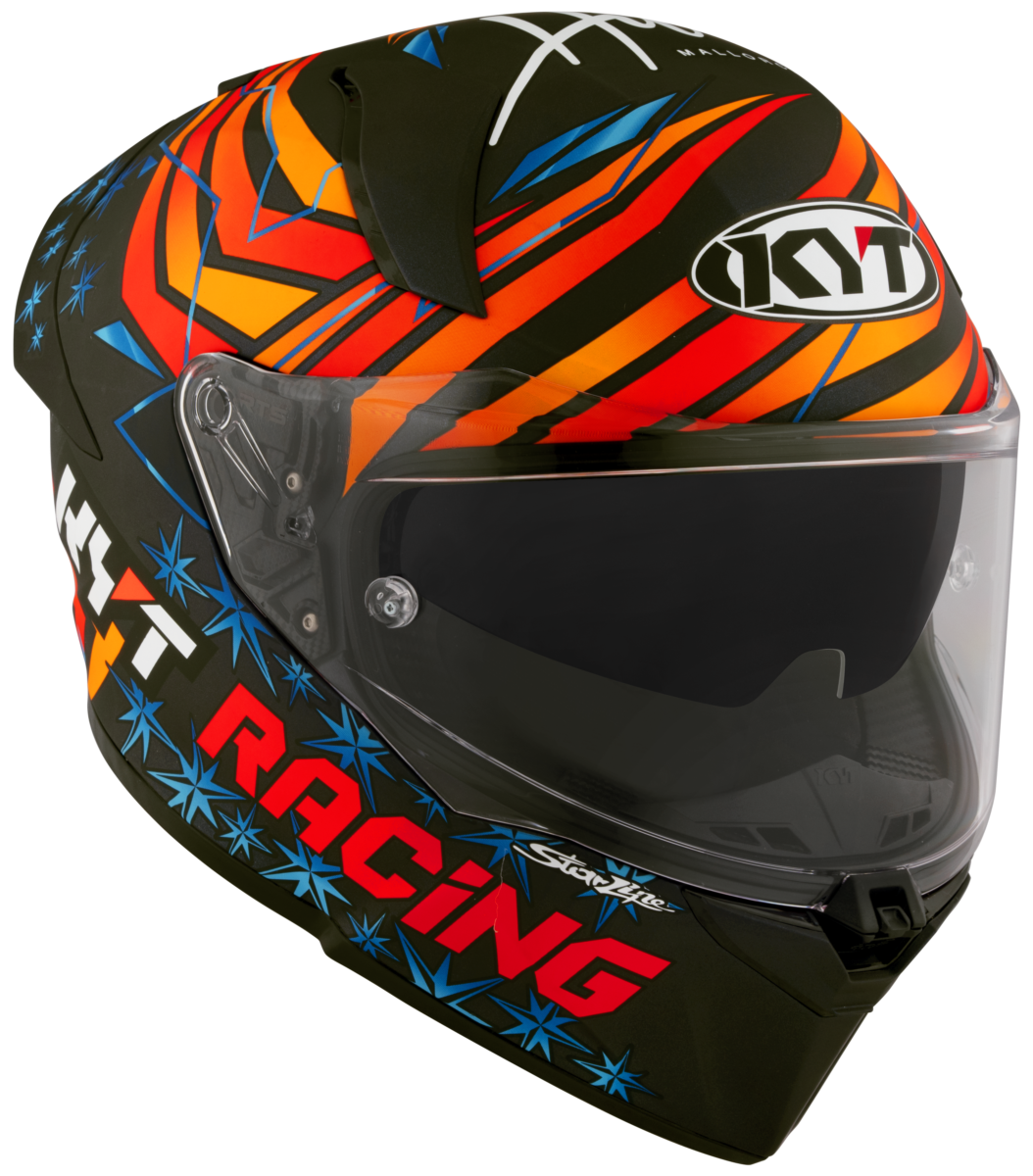 Kask Motocyklowy KYT R2R MAX FERNANDEZ 2022 REPLICA matowy ECE/ONU 22-06