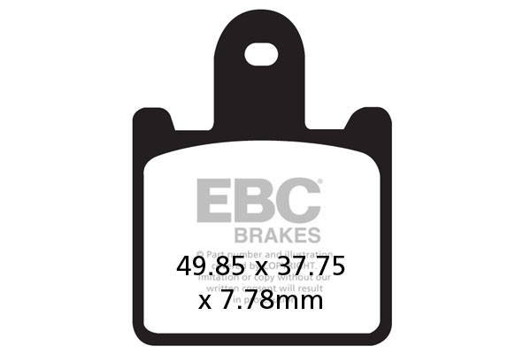 EBC Brakes Klocki hamulcowe EBC GPFAX417/4HH torowe/profesjonalne (kpl. na 1 tarcze)