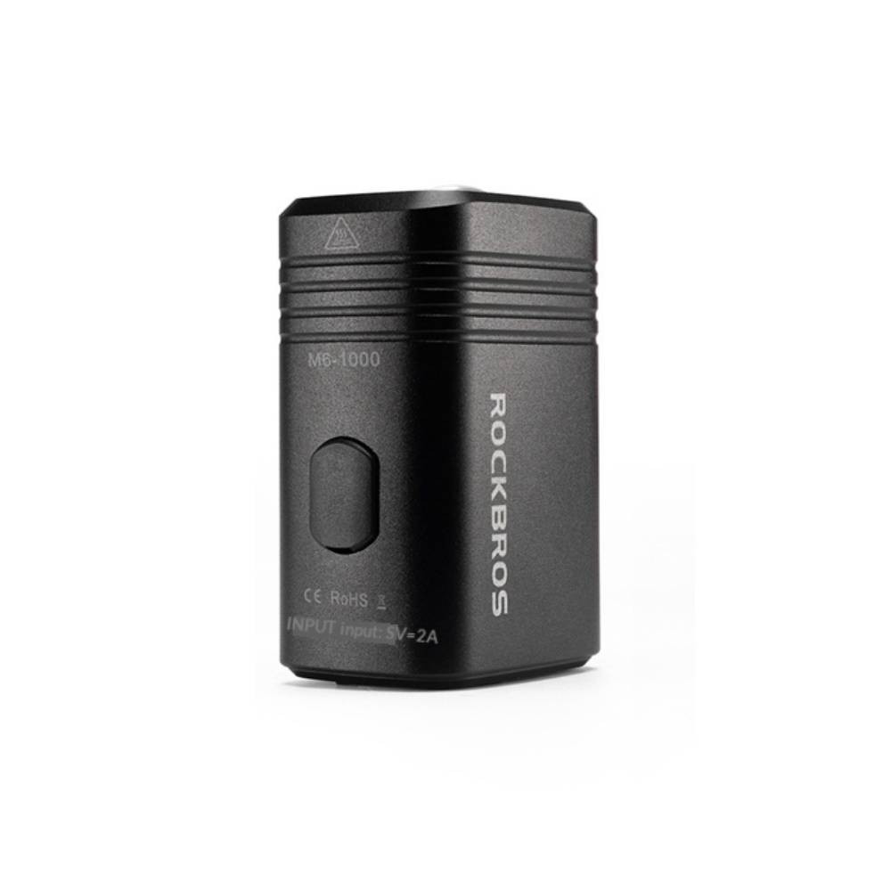 Inteligentna lampka rowerowa ROCKBROS M6 1000 lm z wyświetlaczem 2410010001