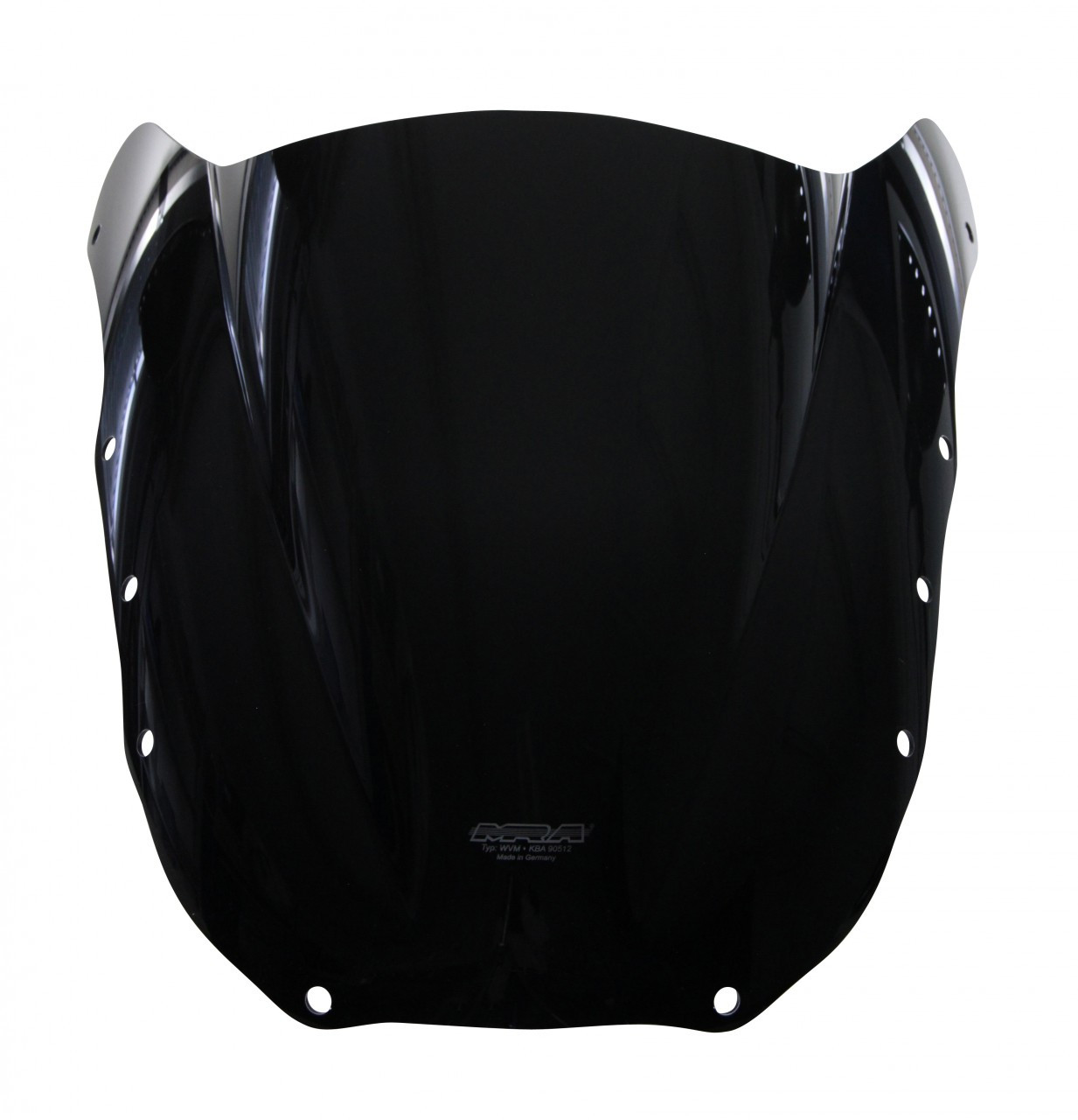 Szyba motocyklowa MRA OT KAWASAKI ZXR 750 ZXR750(J)/ZXR750R(K) 1991-1992, forma RSBN, czarna