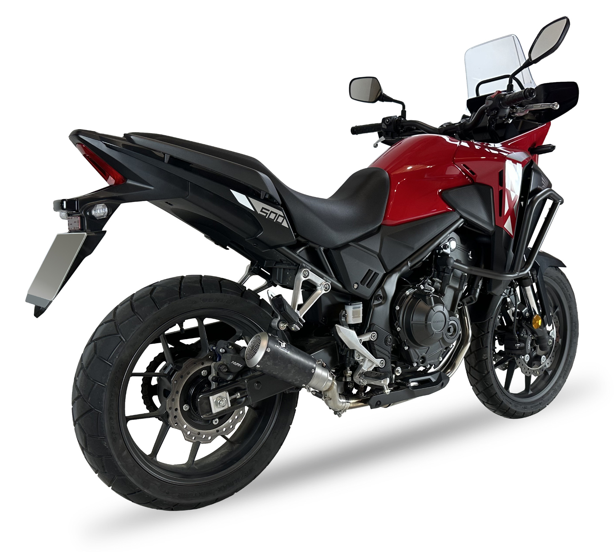 Tłumik IXRACE HONDA NX500 2024 (PC72) typ MK2C MK2 CARBON FORGED (Homologacja)