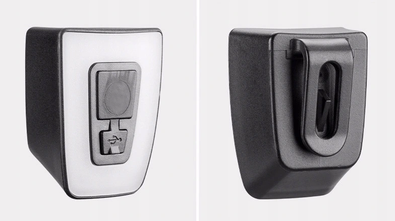 Lampka rowerowa tylna ROXAR na sztycę USB IPX5 20LM