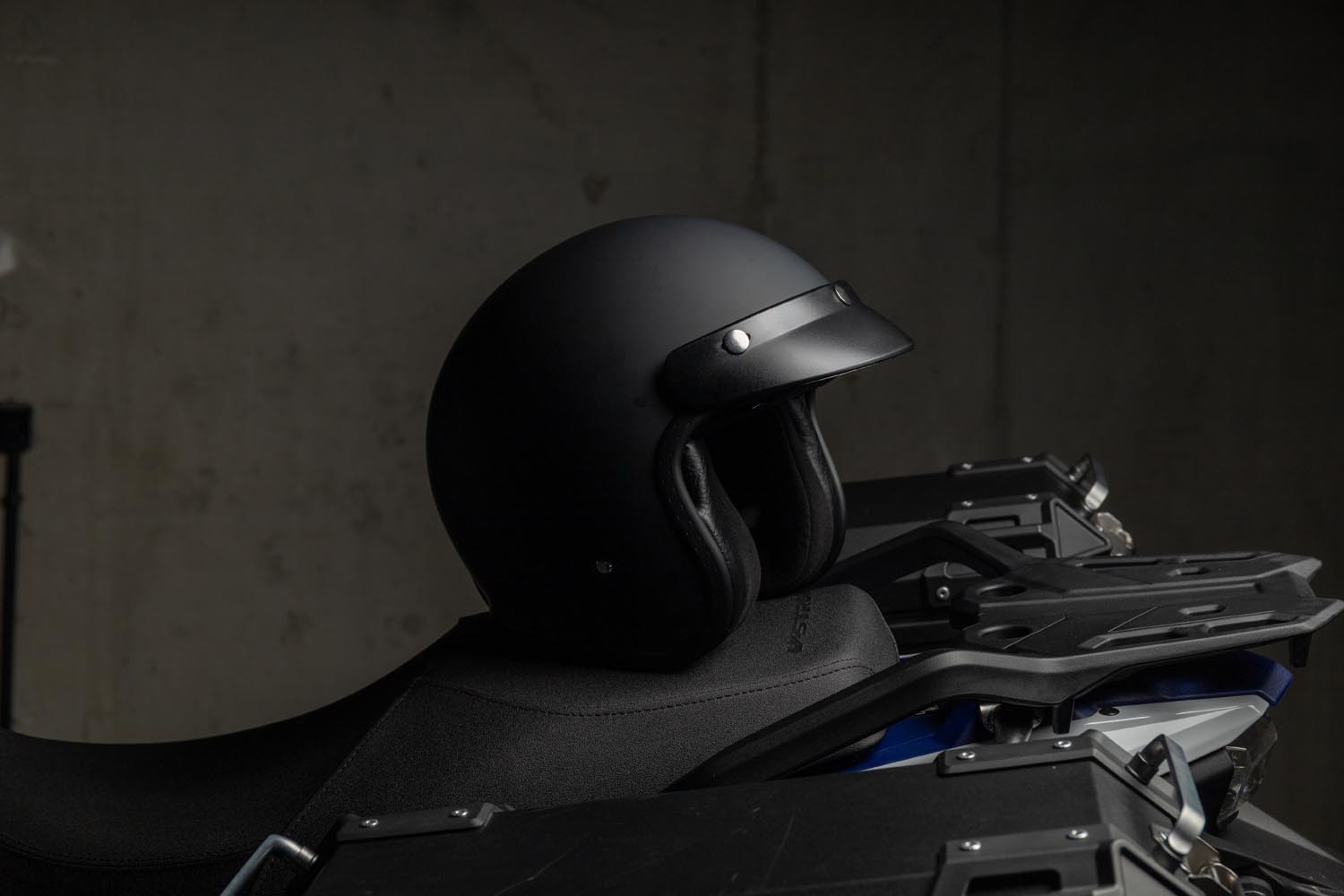 ROXAR HELMETS Kask motocyklowy otwarty retro ROXAR CLASSIC Z-Line czarny matowy
