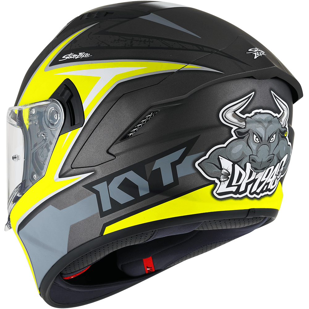 Kask Motocyklowy KYT NF-R MINDSET żółty