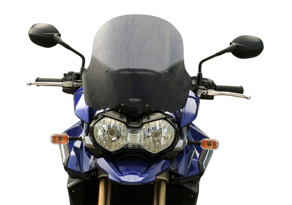 Szyba motocyklowa MRA TRIUMPH TIGER 1200 EXPLORER V13VG 2012-2015, forma T, przyciemniana
