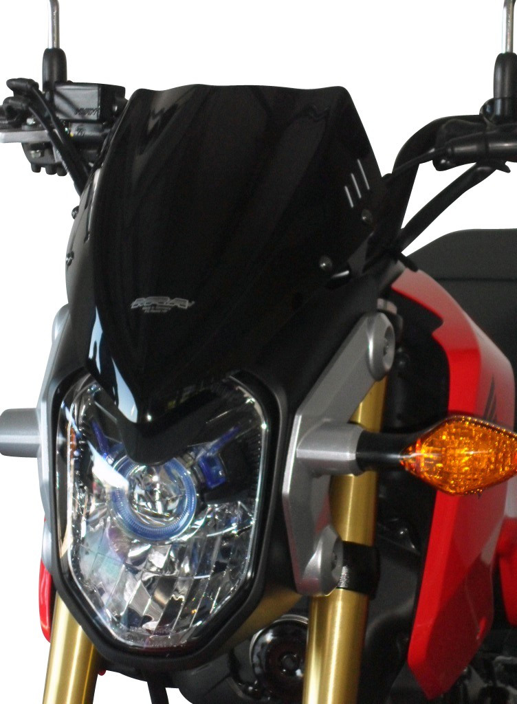 Szyba motocyklowa MRA HONDA MSX 125 JC 61 2013-2015, forma NR, przyciemniana