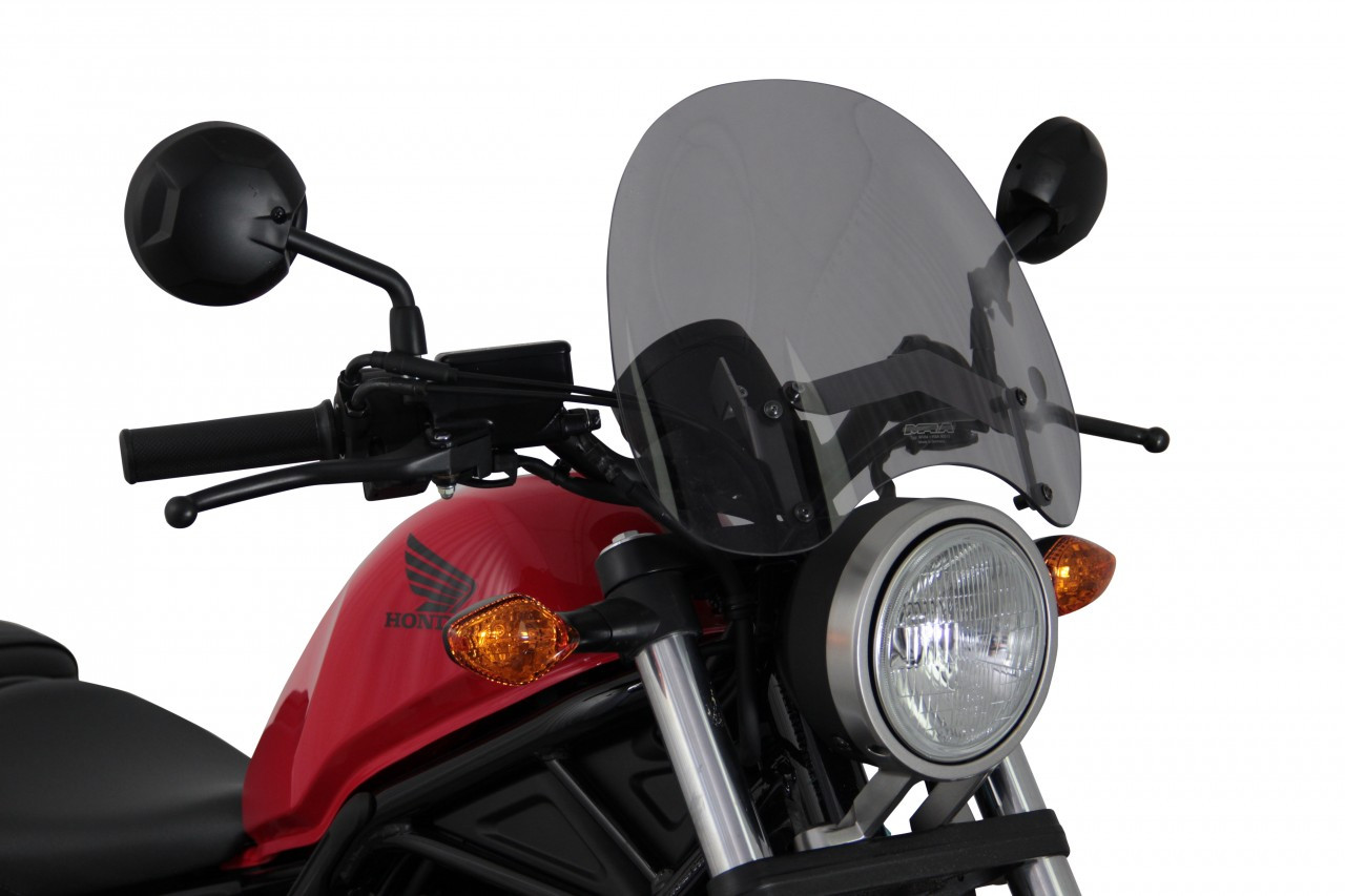 Szyba motocyklowa MRA HONDA CMX 500 REBEL 2017-2019, forma NTM, przyciemniana