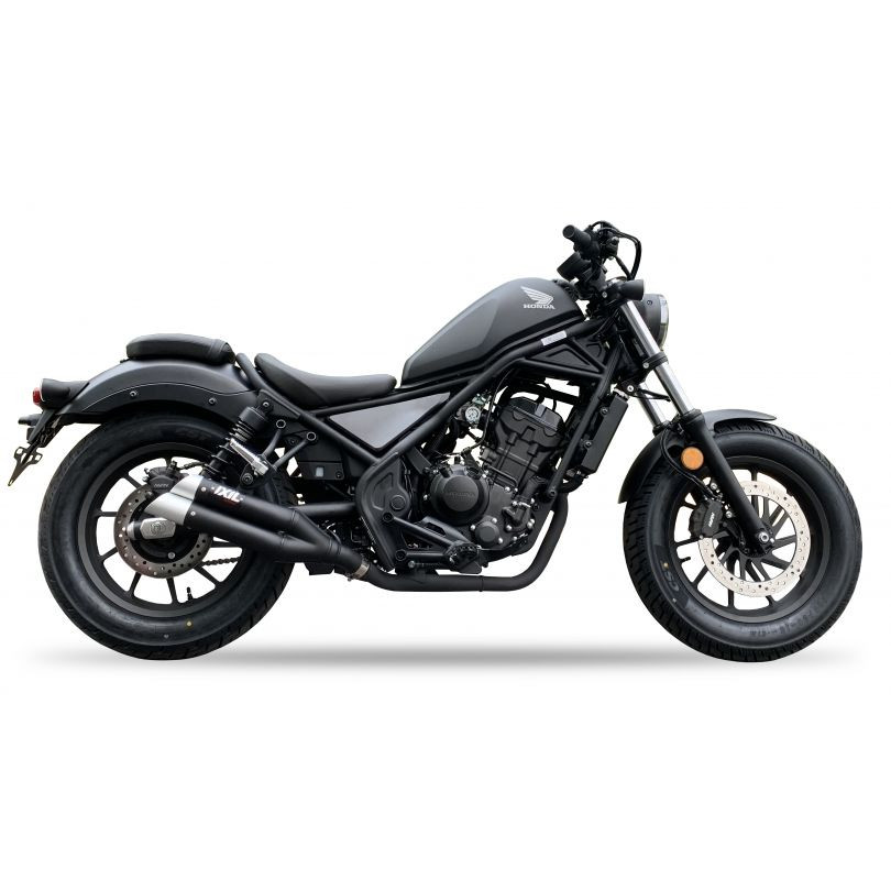 Tłumik IXIL HONDA REBEL CMX 500 (PC56) typ L3XB (waga: 3000g, długość: 370 mm., materiał: Inox AISI304, kolor: Anodized aluminum