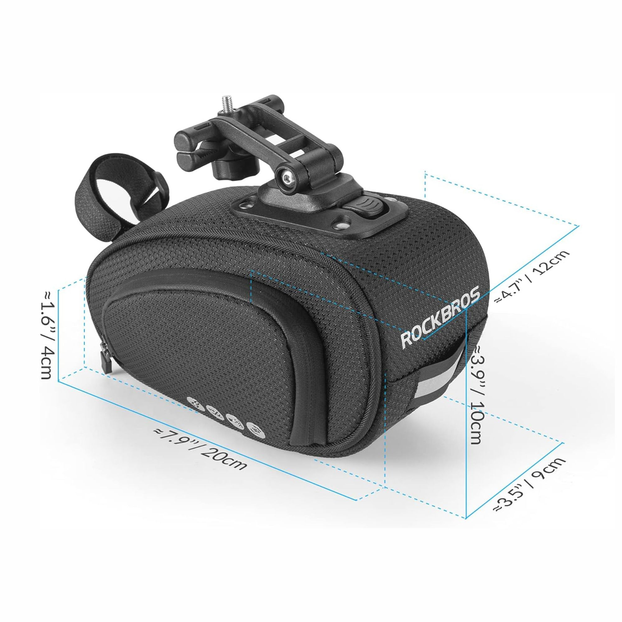 Sakwa, torba rowerowa pod siodło Rockbros C40