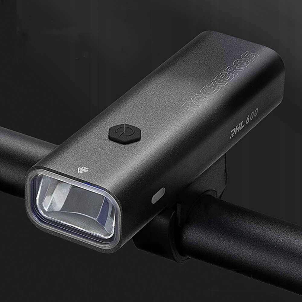 Lampka rowerowa przednia Rockbros RHL600 LED USB 600LM IPX6