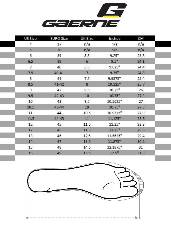 Buty motocyklowe GAERNE G-RW czarne AQUATECH