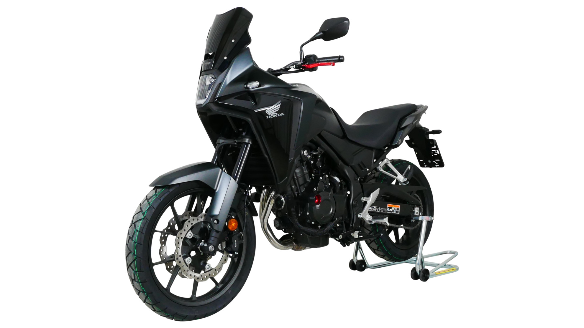 Szyba motocyklowa MRA HONDA NX 500 2024-, forma SP, czarna