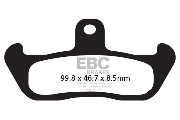 EBC Brakes Klocki hamulcowe EBC FA134 (kpl. na 1 tarcze)