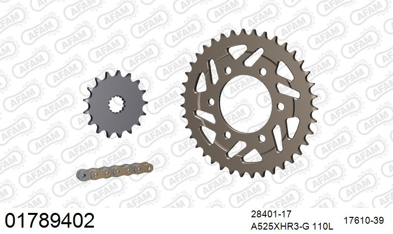 Zestaw napędowy AFAM do KAWASAKI Ninja ZX 10 R C1H,C2H