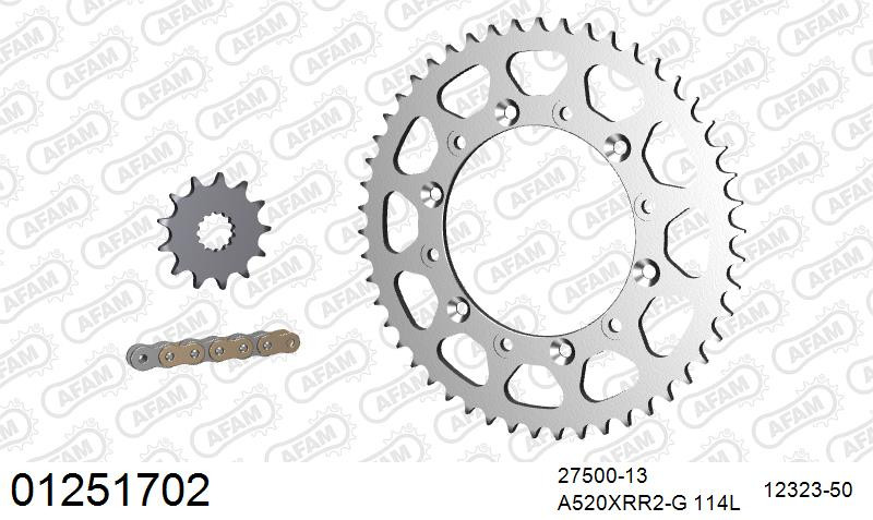 Zestaw napędowy AFAM do YAMAHA WR 450 F W,X,Y,Z,A,B,D,E,F,G,H,J,K,L,M,N, YZ 450 FX G,H,J,K,L
