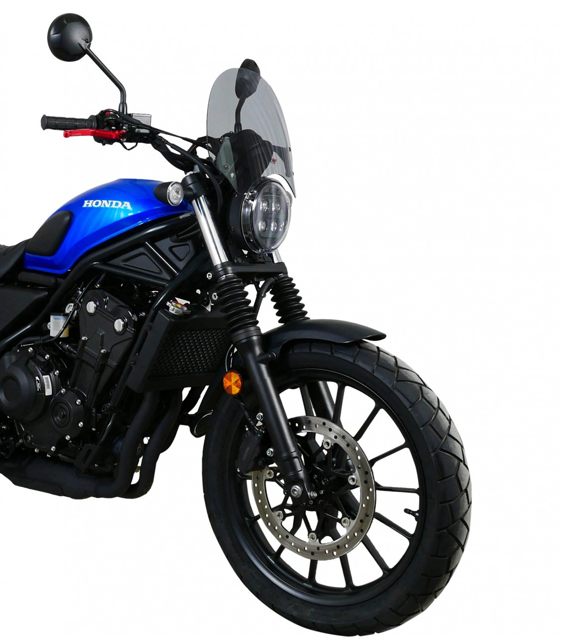 Szyba motocyklowa MRA HONDA CL 500 2023-, forma TN, przyciemniana