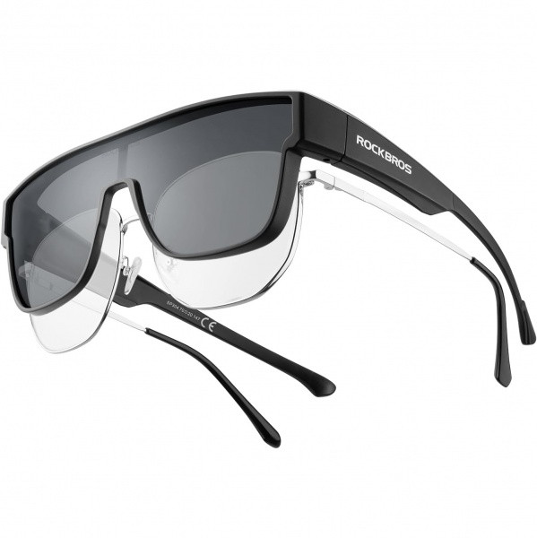 Okulary rowerowe / sportowe z polaryzacją ROCKBROS UV400 (14130003001) czarne