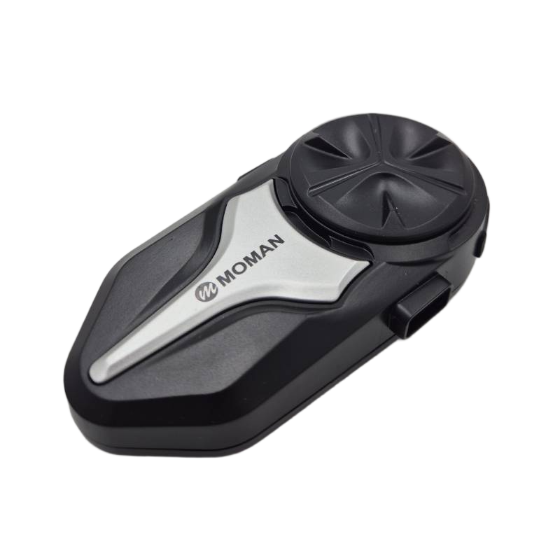 Interkom motocyklowy MOMAN CP-X komunikator, bateria 1000mAh, zasięg 2000m MESH