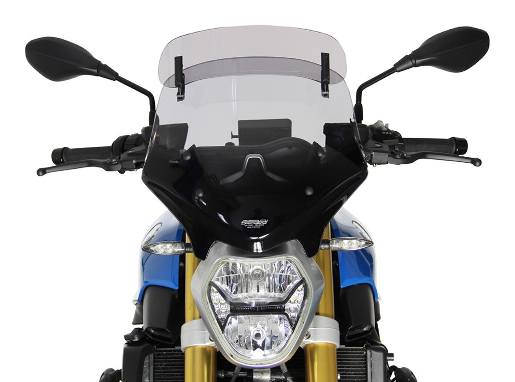 Szyba motocyklowa MRA BMW R 1200 R (F. HALTER WINDSH. SPORT) R12WR 2015-2018, forma VT, bezbarwna