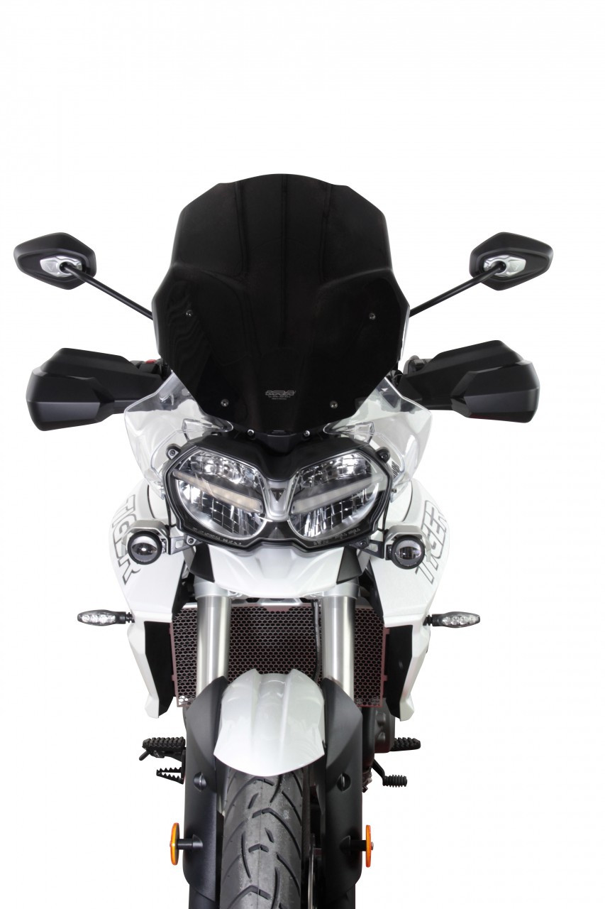 Szyba motocyklowa MRA TRIUMPH TIGER 800 /XC /XR / XRT A08 2018-, forma TM, przyciemniana