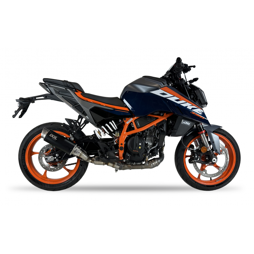 Tłumik IXIL KTM 390 DUKE 2024 (KTM IS DUKE) typ RC3B SLIP ON - SPORT XTREM BLACK