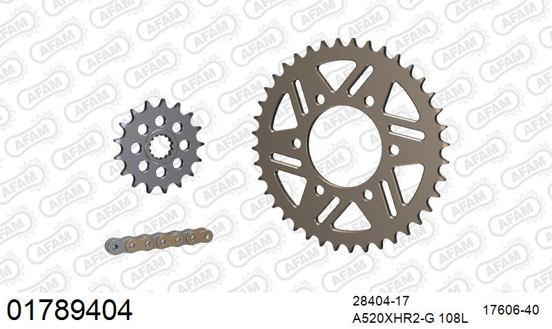 Zestaw napędowy AFAM do KAWASAKI Ninja ZX 10 R 6,7