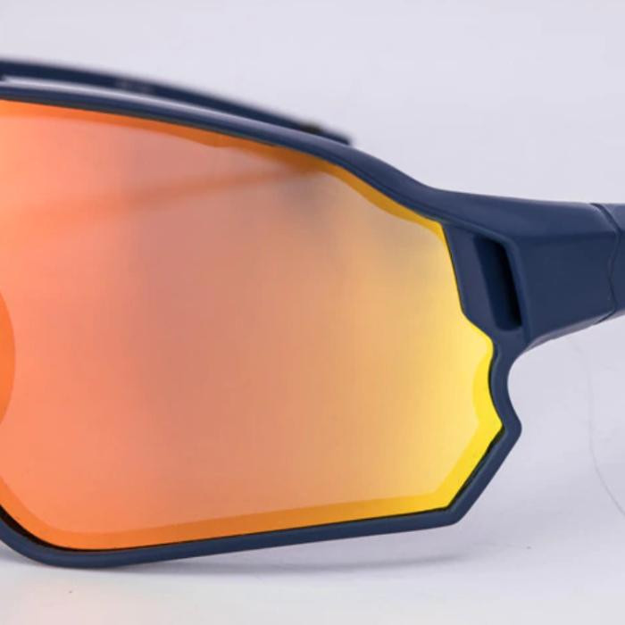 Okulary rowerowe / sportowe z polaryzacją ROCKBROS UV400 (10134) niebieskie