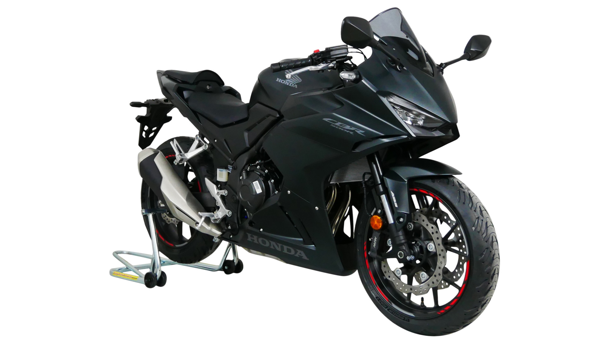Szyba motocyklowa MRA HONDA CBR 500 R 2019-, forma R, przyciemniana