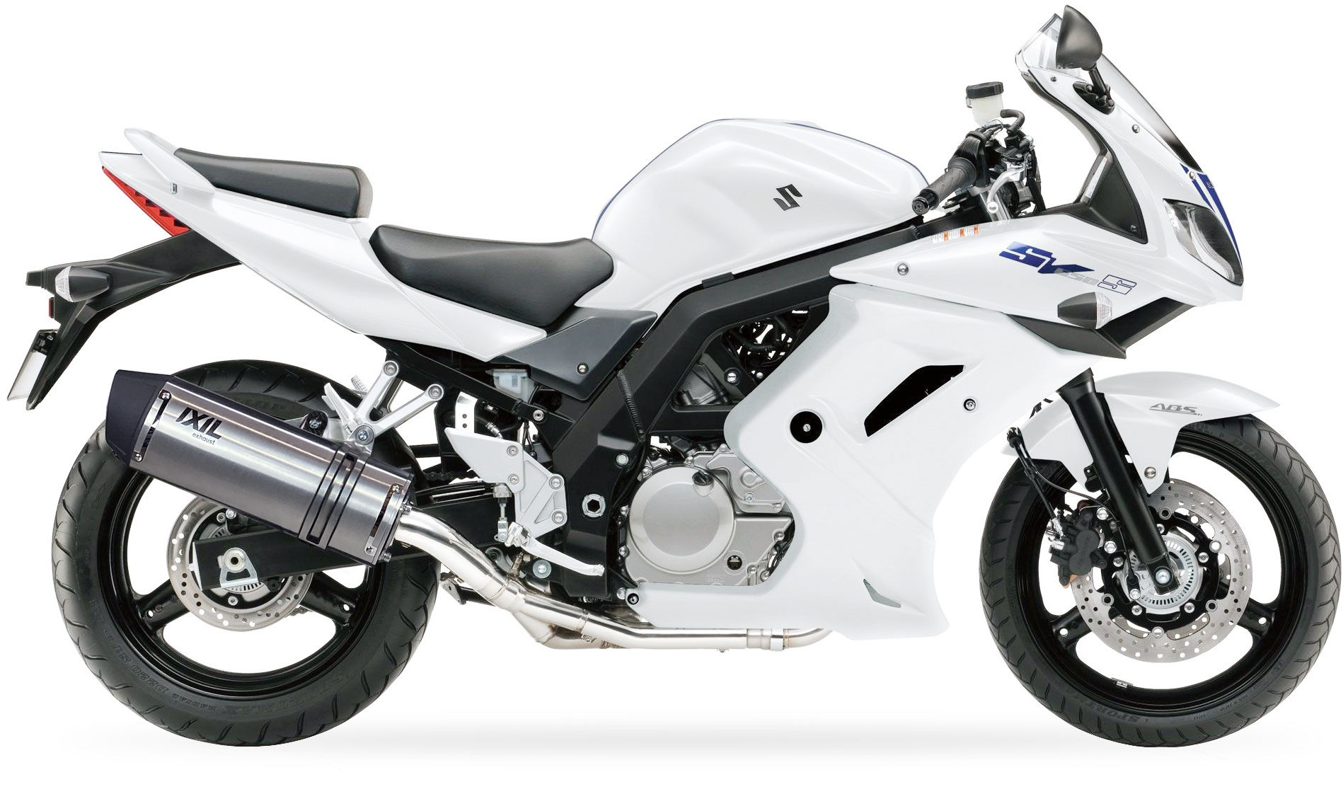 Tłumik IXIL SUZUKI SV 650 - S 99-03 (AV) (AY*) typ SOVE (waga: 3000g, długość: 423 mm., materiał: Inox AISI304, kolor: Black pai