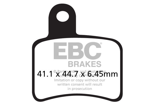 Klocki hamulcowe EBC FA403 (kpl. na 1 tarcze)