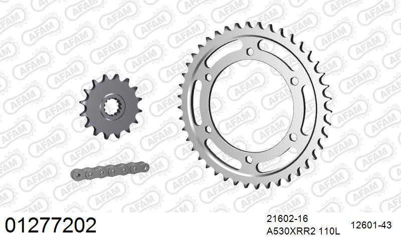 Zestaw napędowy AFAM do YAMAHA FZ 750 Genesis