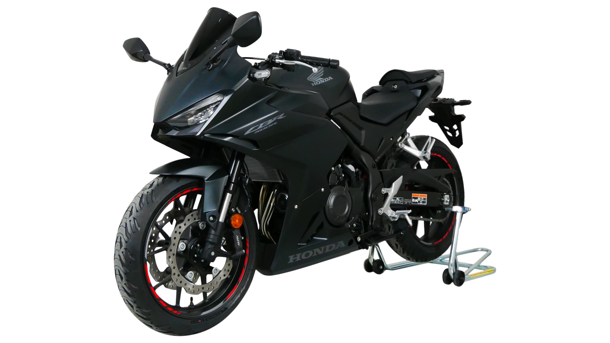 Szyba motocyklowa MRA HONDA CBR 500 R 2019-, forma R, czarna