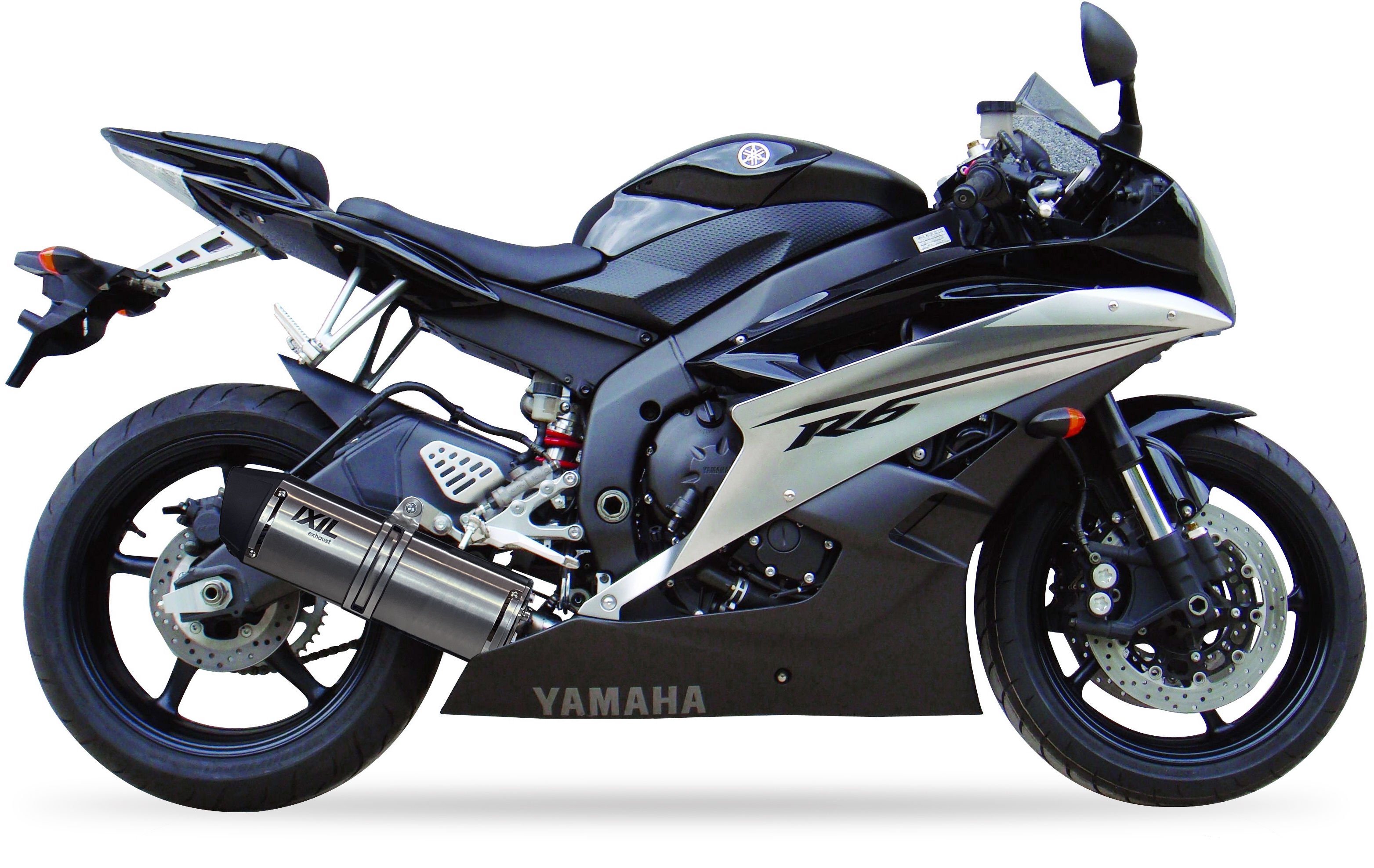 Tłumik IXIL YAMAHA YZF 600 R-6R 06-15 (RJ11 RJ15) typ SOVE (waga: 3000g, długość: 423 mm., materiał: Inox AISI304, kolor: Black