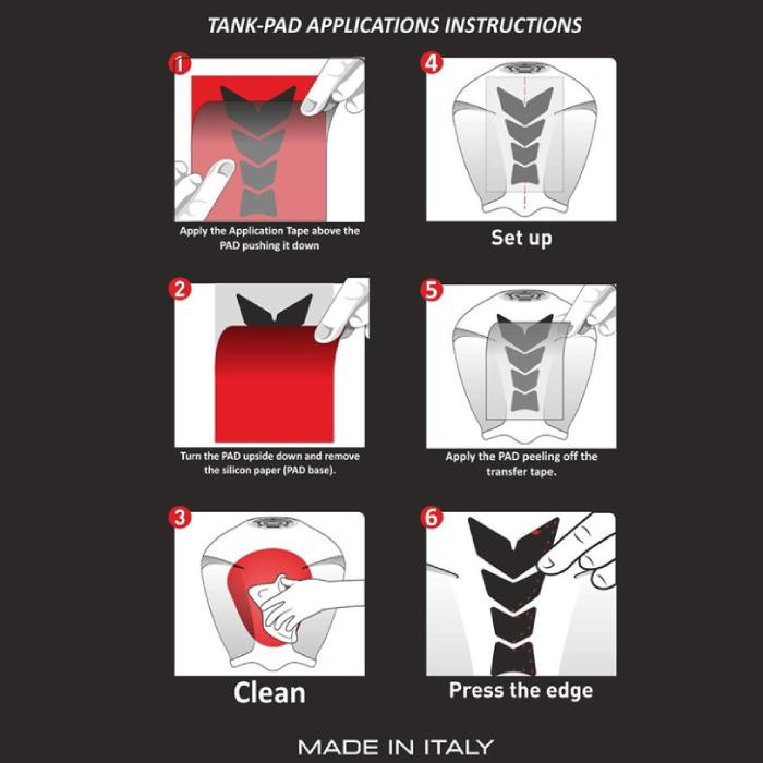 ONEDESIGN Tankpad Moon Slim czarny