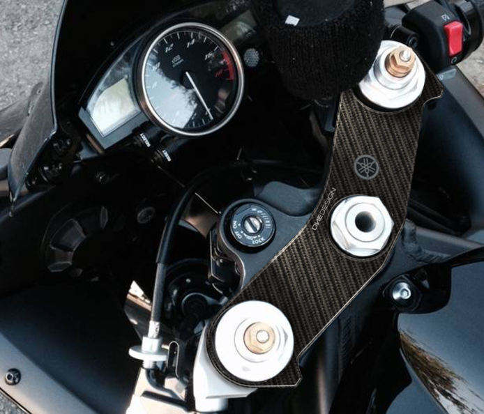 ONEDESIGN Naklejka na półkę kierownicy R6 2006-2016
