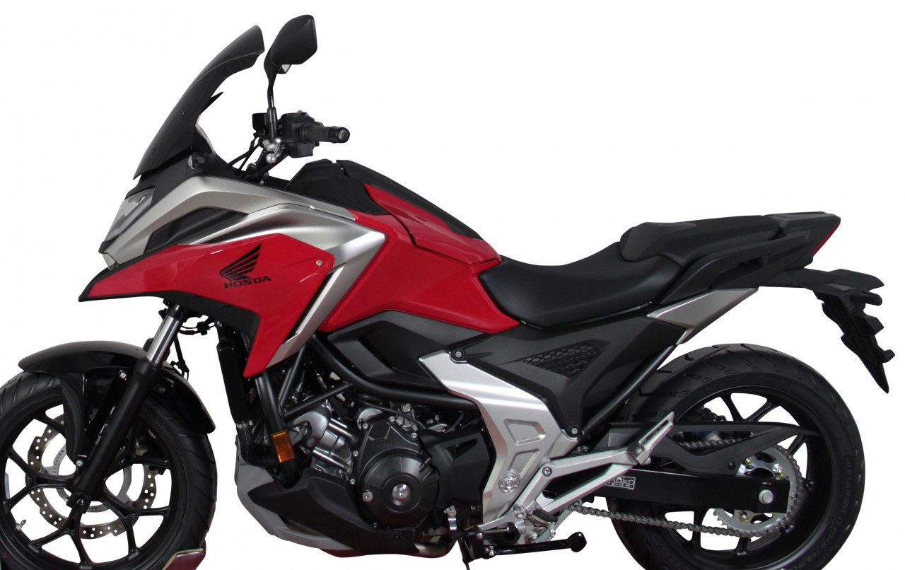 Szyba motocyklowa MRA HONDA NC 750 X 2021-2024, forma TM, czarna