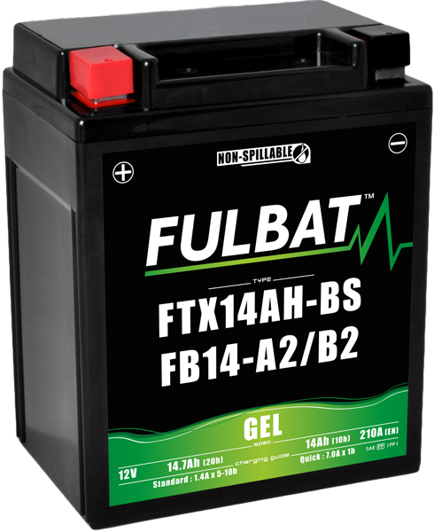 Akumulator FULBAT FUL GEL - FTX14AH-BS / FB14-A2 / YTX14AH-BS / YB14-A2 (Żelowy, bezobsługowy)
