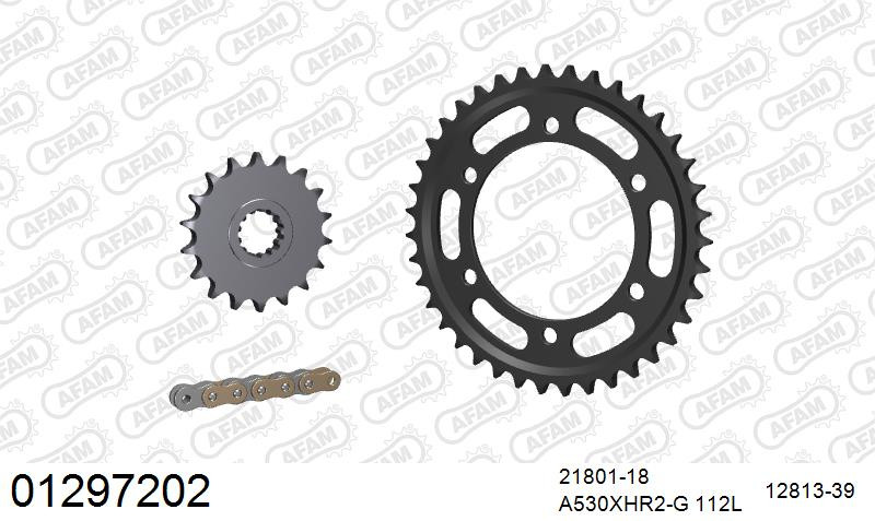 Zestaw napędowy AFAM do YAMAHA XJR 1300 S,T,V,W