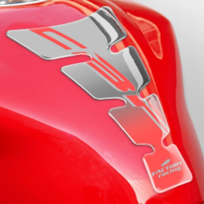 ONEDESIGN Tankpad Spirit shape logo CBF srebrny/transparentny