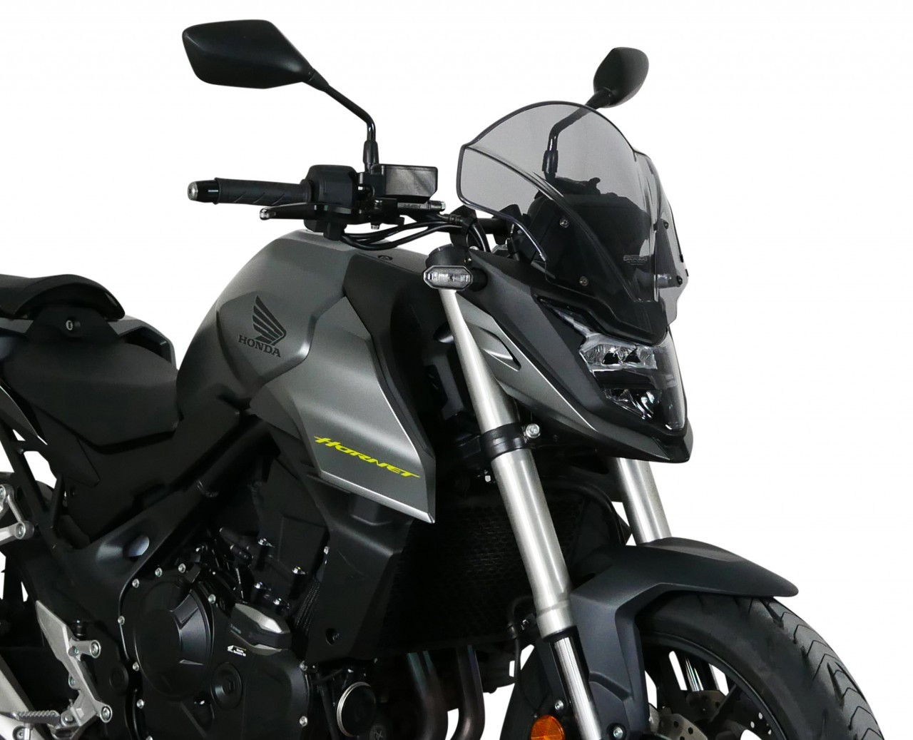 Szyba motocyklowa MRA HONDA CB 750 HORNET 2023-2024, forma NTM, przyciemniana
