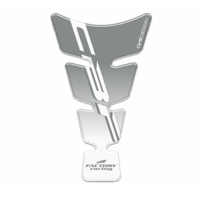 ONEDESIGN Tankpad Spirit shape logo CBF srebrny/transparentny