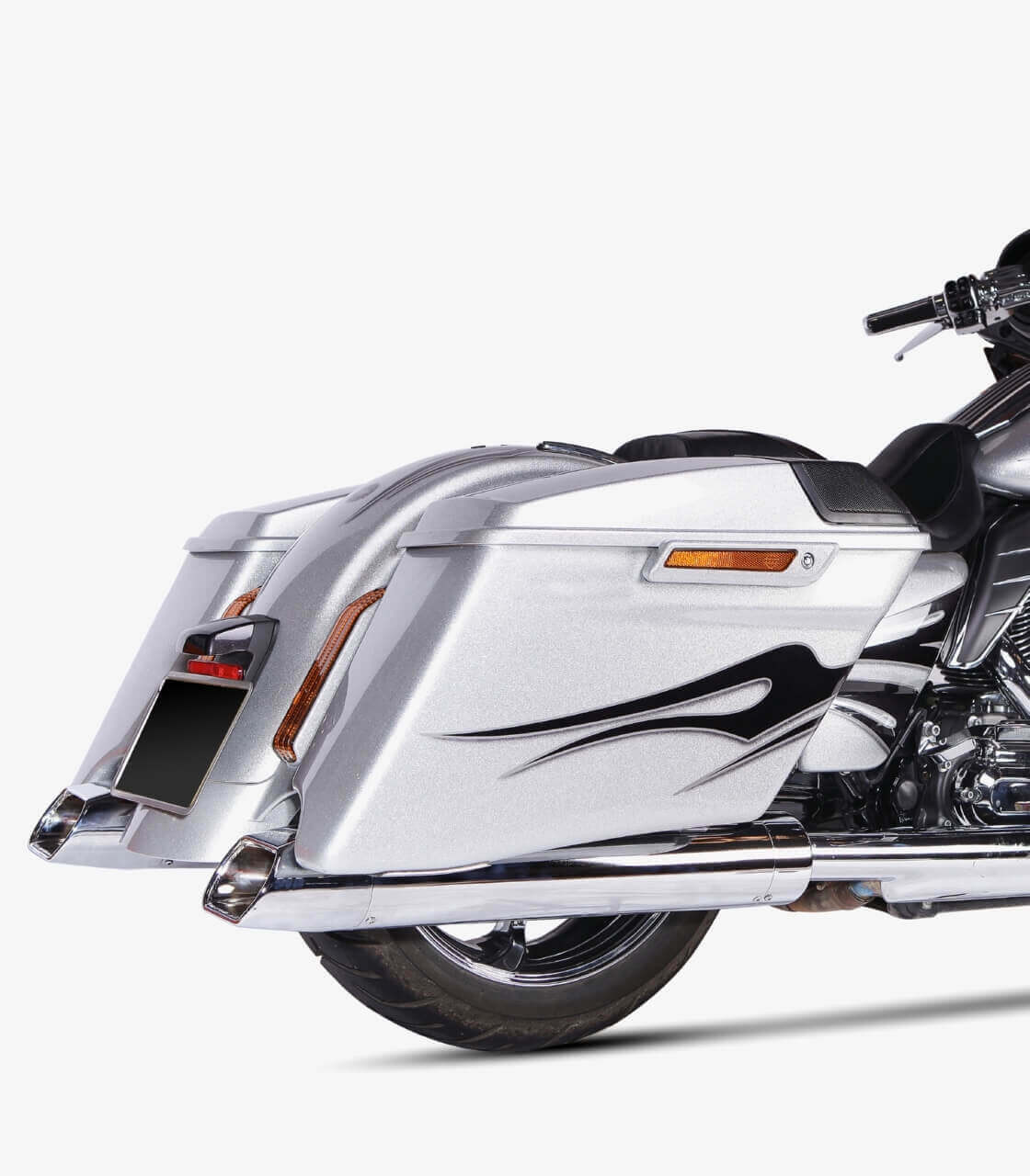 Tłumik IXIL H-D TOURING ROAD KING 2017-2021, typ HC2-1C (waga 4000 Gr., długość 670 mm., materiał Inox AISI304, kolor Bright chr