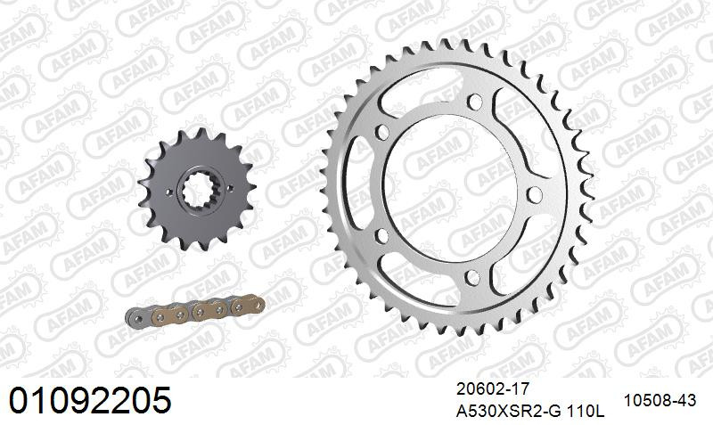 Zestaw napędowy AFAM do HONDA CB 1100 SF X11 Y,1,2,3