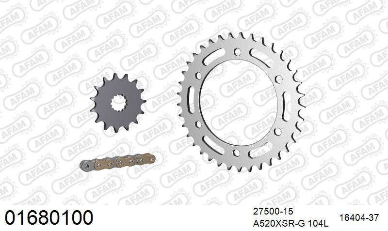 Zestaw napędowy AFAM do KAWASAKI W 800 B,C,D,E,F,G