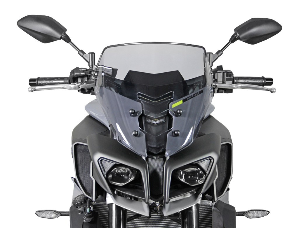Szyba motocyklowa MRA YAMAHA MT-10 /SP RN45 2016-2021, forma NS, czarna