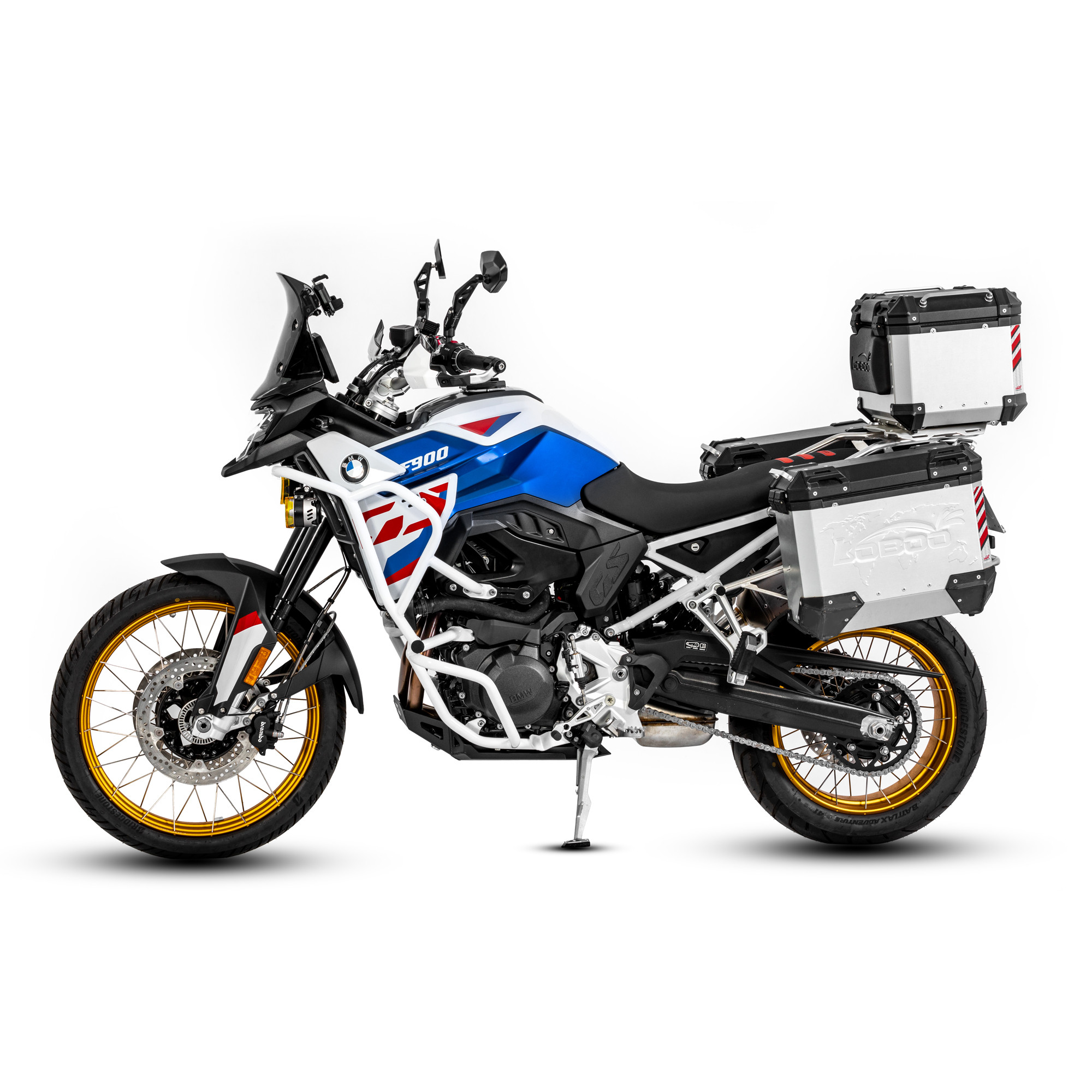 LOBOO Gmole górne do BMW F900GS (2024-) białe
