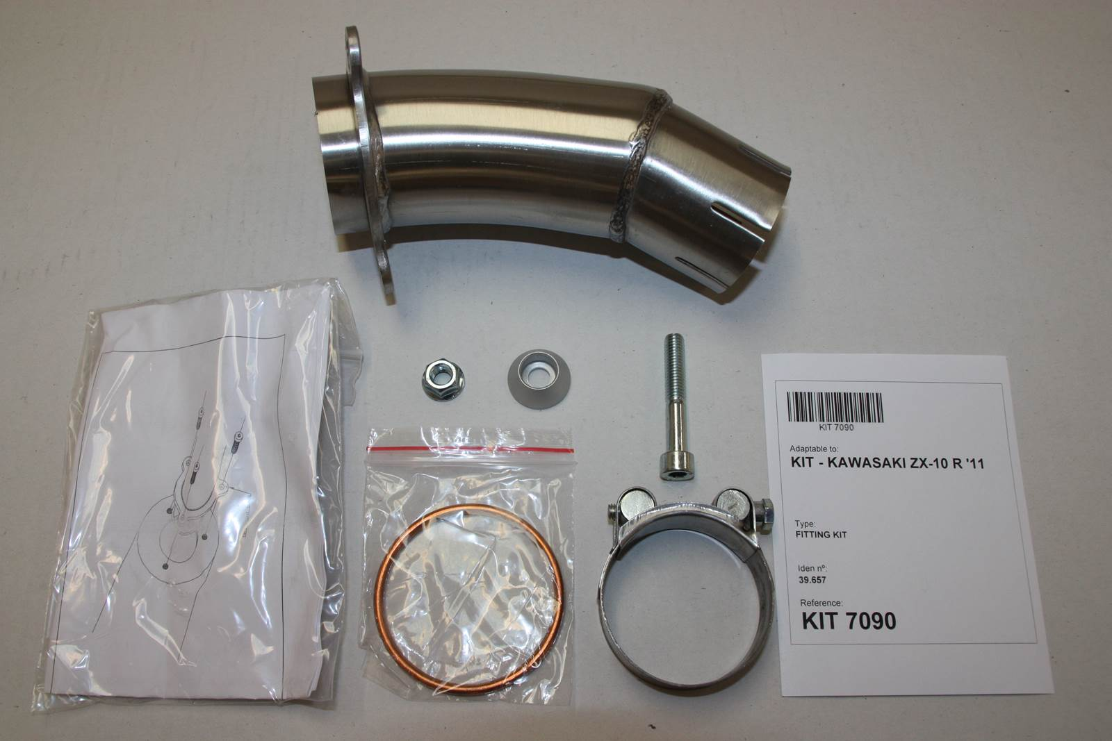 Tłumik IXIL KAWASAKI ZX-10 R 16-20 (ZXT00S) typ SOVE (waga: 3000g, długość: 423 mm., materiał: Inox AISI304, kolor: Black painte