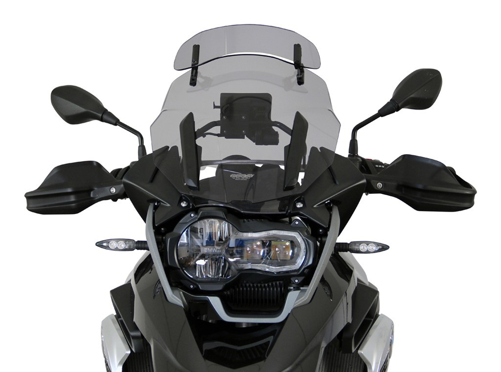 Szyba motocyklowa MRA BMW R 1200 GS RALLYE R12W 2017-, forma VT, przyciemniana